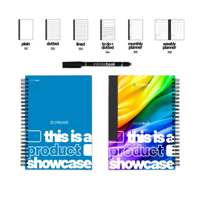 INFINITEBOOK SHOWCASE. Mostruário da parceria Infinitebook